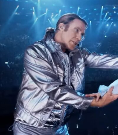 Eurovision Song Contest Lars Erickssong Leather Jacket