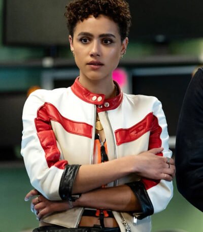 Fast X 2023 Nathalie Emmanuel White Jacket