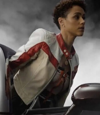 Fast X 2023 Nathalie Emmanuel White Jacket