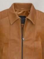 Finestkind Jenna Ortega Brown Leather Jacket