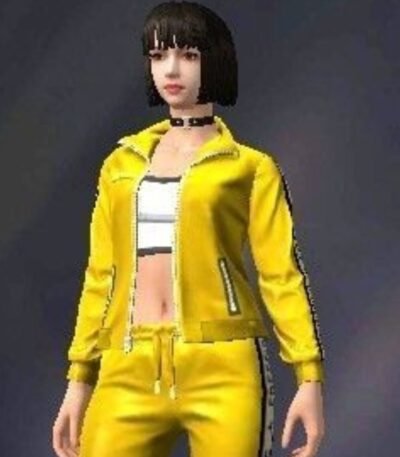 Free Fire Yellow Kelly Jacket
