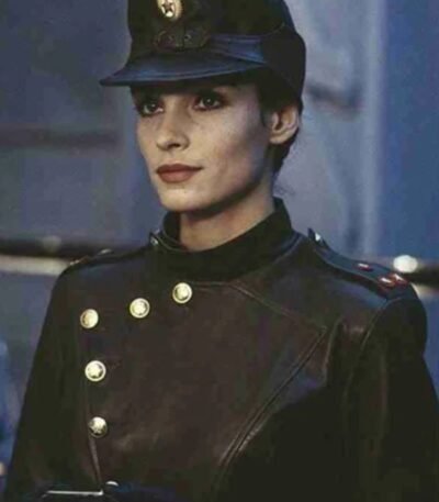 GoldenEye Xenia Onatopp Military Leather Jacket