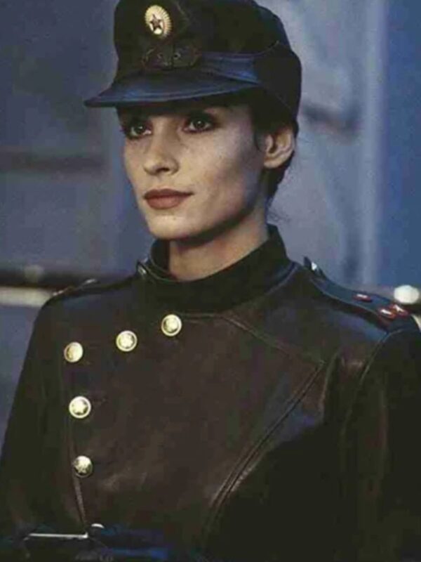 GoldenEye Xenia Onatopp Military Leather Jacket