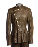 GoldenEye Xenia Onatopp Military Leather Jacket