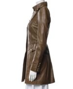 GoldenEye Xenia Onatopp Military Leather Jacket