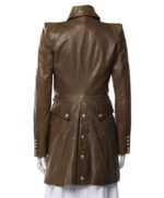 GoldenEye Xenia Onatopp Military Leather Jacket