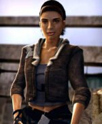 Half Life 2 Alyx Vance Brown Leather Jacket