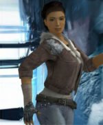 Half Life 2 Alyx Vance Brown Leather Jacket