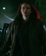 Halloween Ends 2022 Andi Matichak Brown Leather Jacket