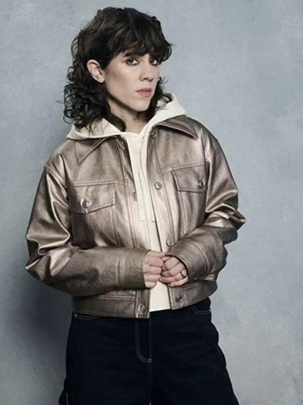 High School 2022 Sara Quin Leather Jacket