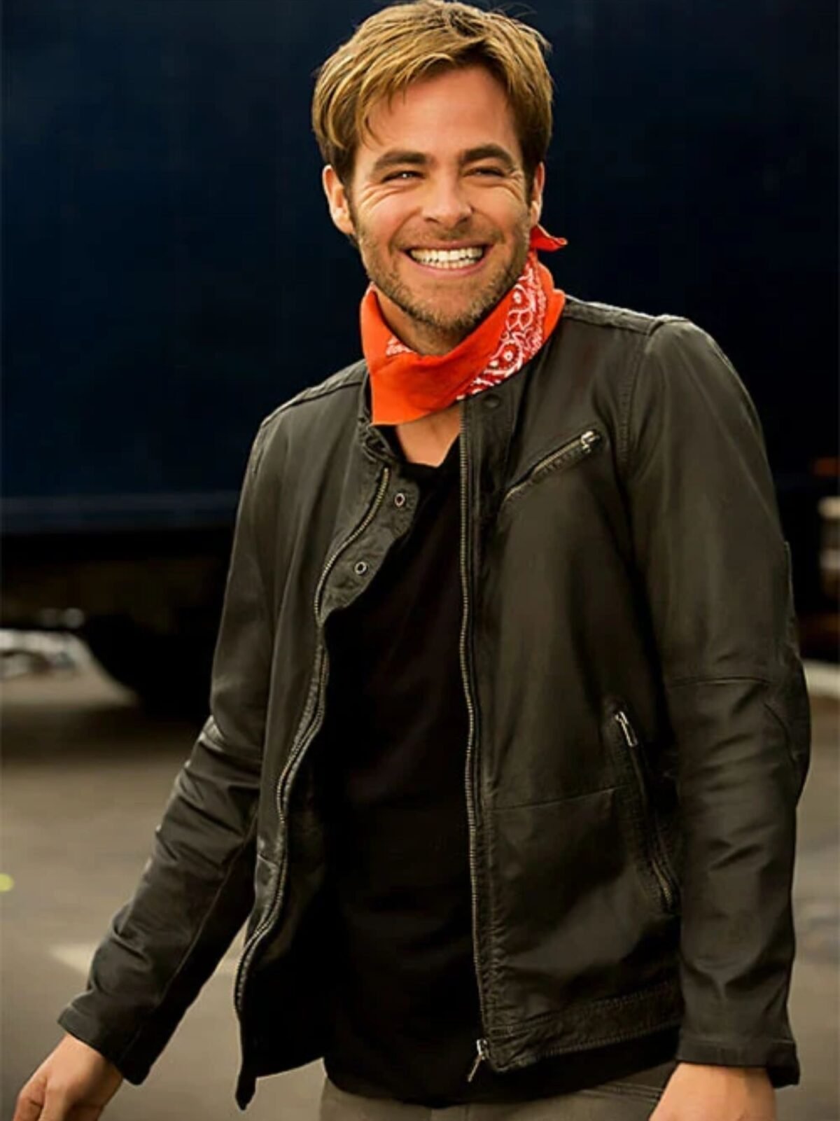 Horrible Bosses 2 Chris Pine Leather Jacket