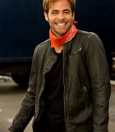 Horrible Bosses 2 Chris Pine Leather Jacket