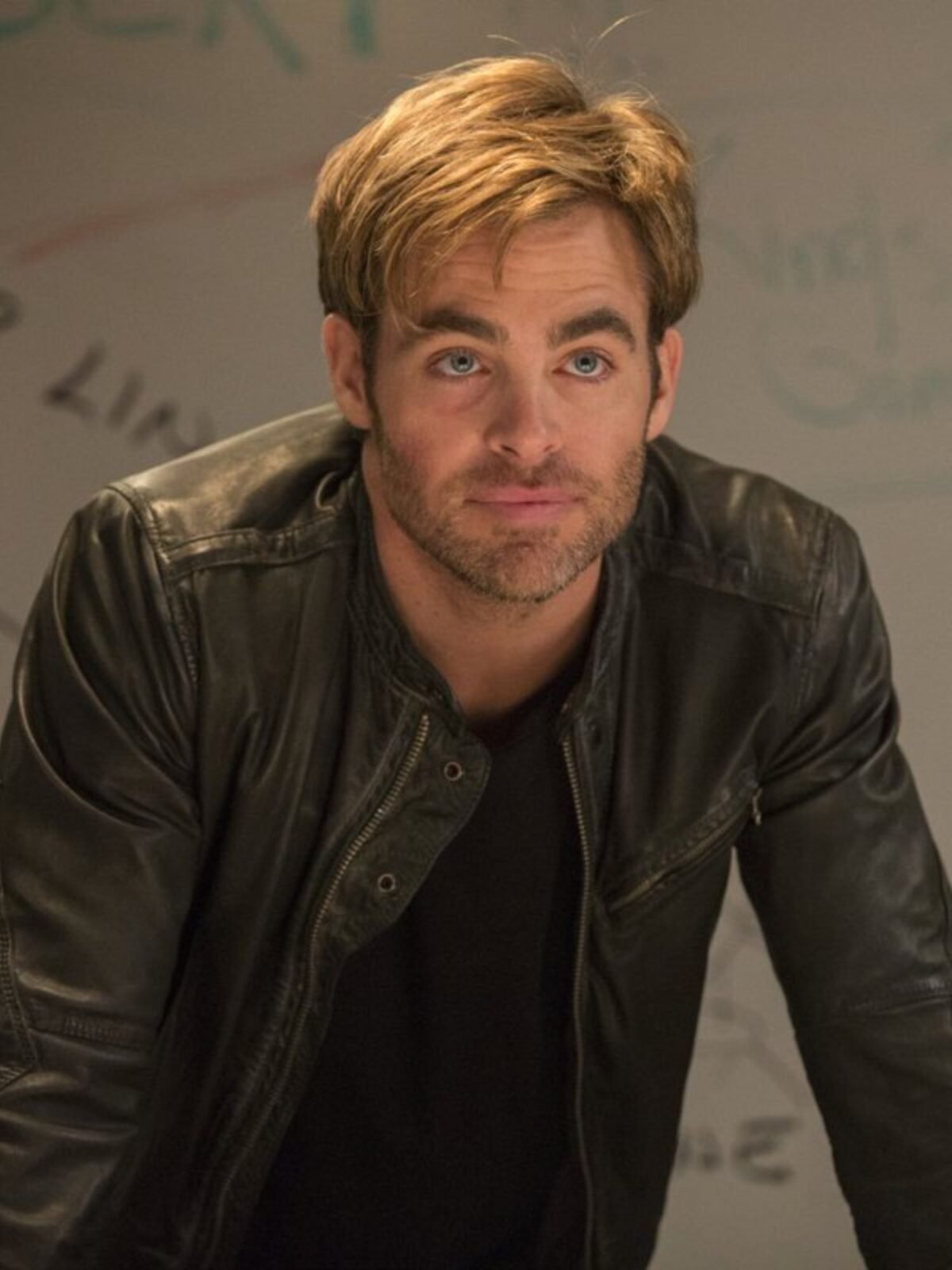 Horrible Bosses 2 Chris Pine Leather Jacket
