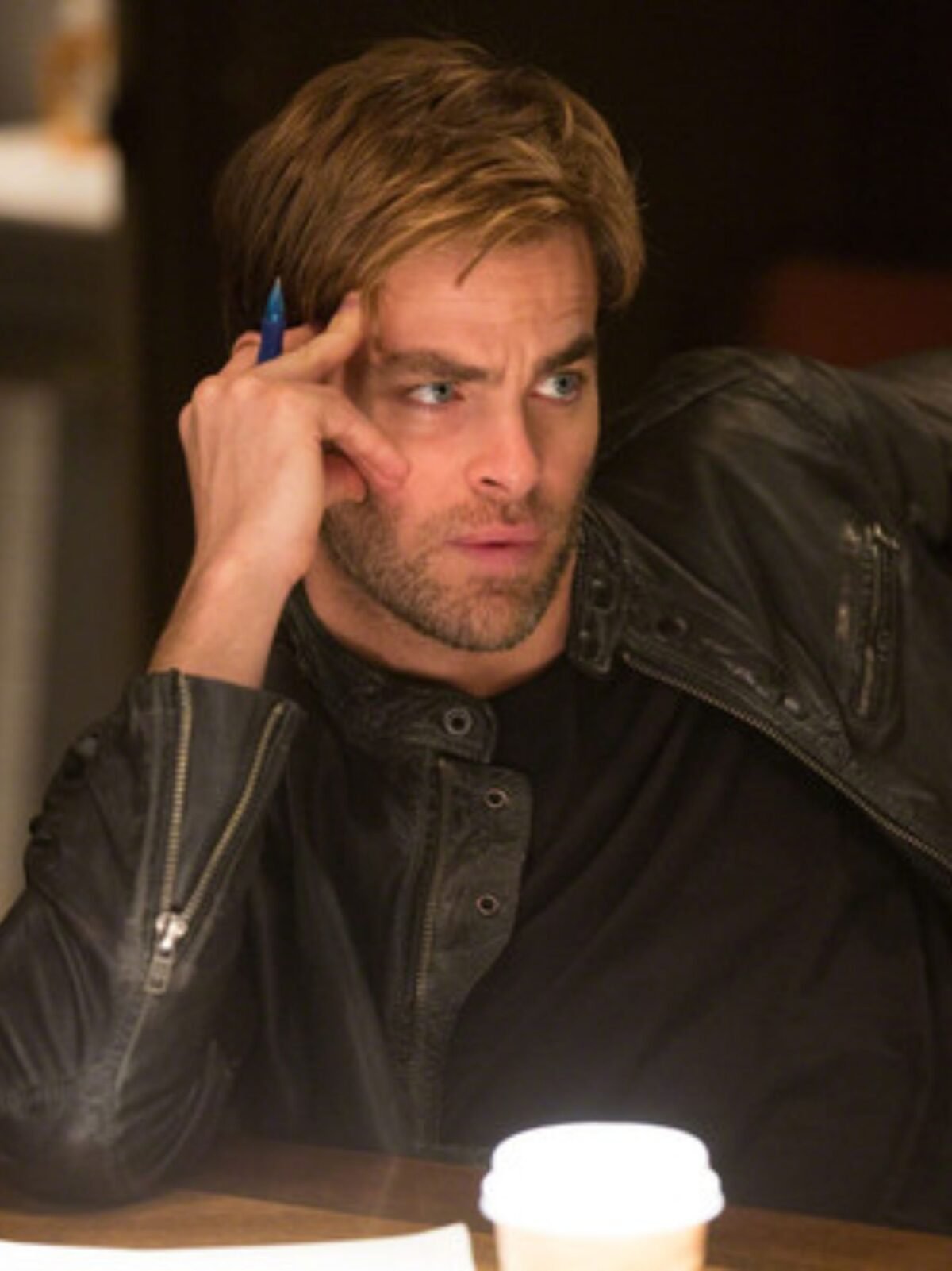 Horrible Bosses 2 Chris Pine Leather Jacket