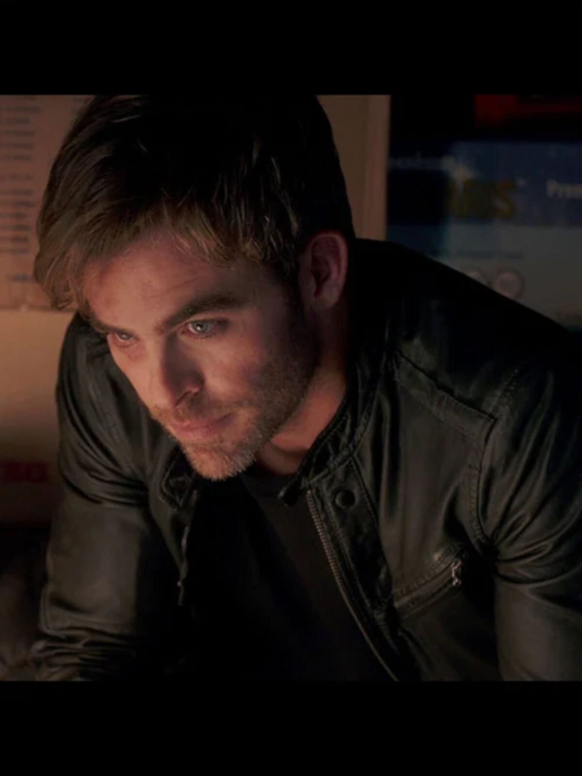 Horrible Bosses 2 Chris Pine Leather Jacket