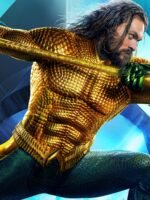 Jason Momoa Aquaman Classic Golden Jacket