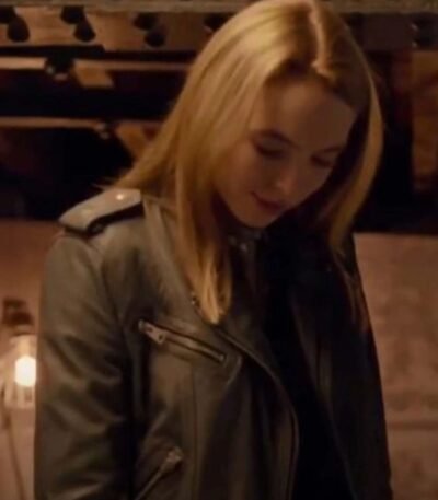Jodie Comer Killing Eve Season 04 Villanelle Brown Leather Jacket