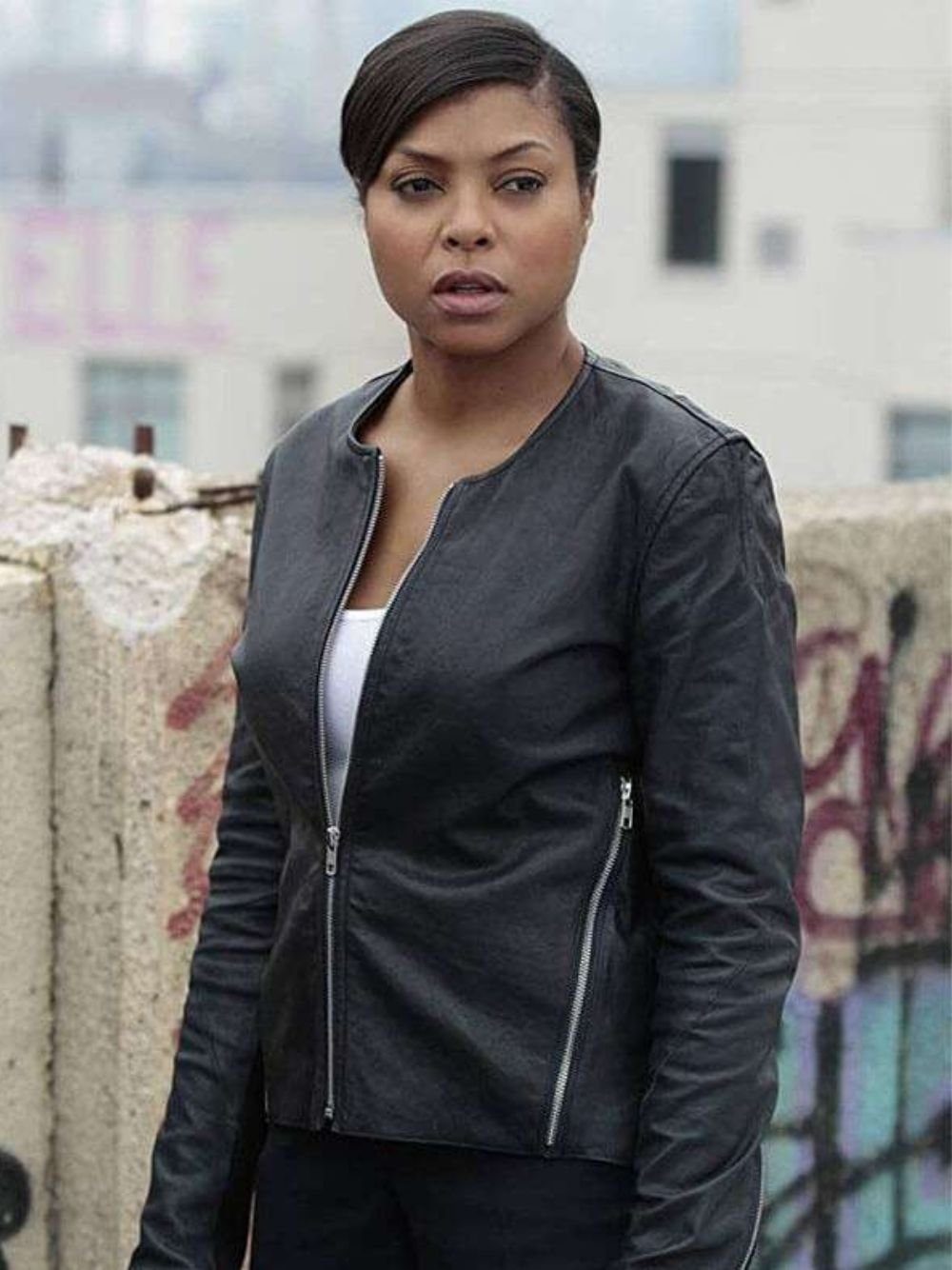 Joss Carter Person of Interest Leather Jacket Joss Carter Person of Interest Leather Jacket