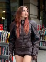 Julia Fox Brown Padded Jacket