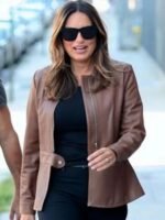 Law Order Special Victims Unit S25 Olivia Benson Leather Jacket