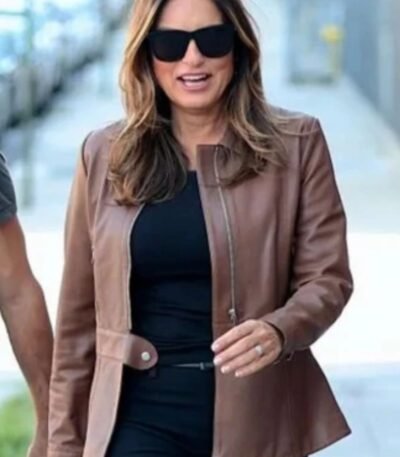 Law Order Special Victims Unit S25 Olivia Benson Leather Jacket