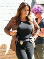 Law Order Special Victims Unit S25 Olivia Benson Leather Jacket