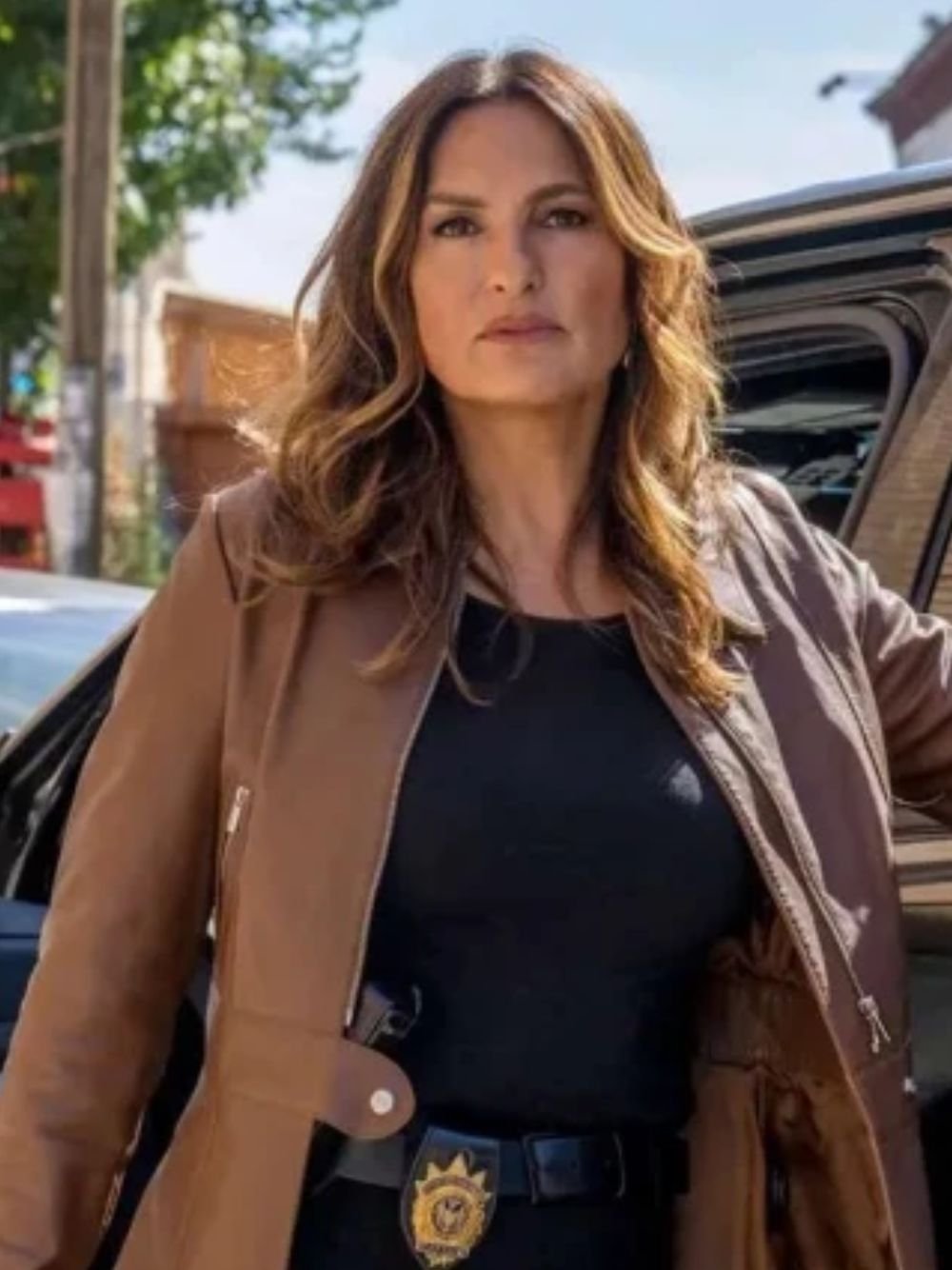 Law Order Special Victims Unit S25 Olivia Benson Leather Jacket Law Order Special Victims Unit S25 Olivia Benson Leather Jacket