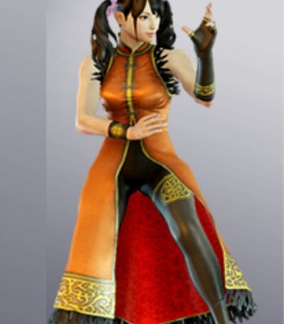 Ling Xiaoyu Tekken 7 Yellow Long Coat