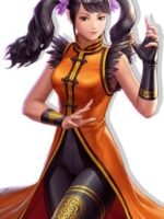 Ling Xiaoyu Tekken 7 Yellow Long Coat