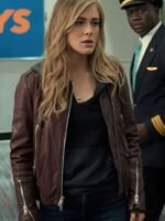 Manifest Michaela Stone Purple Leather Jacket