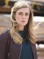 Manifest Michaela Stone Purple Leather Jacket