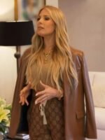 Million Dollar Listing LA S14 Tracy Tutor Brown Jacket