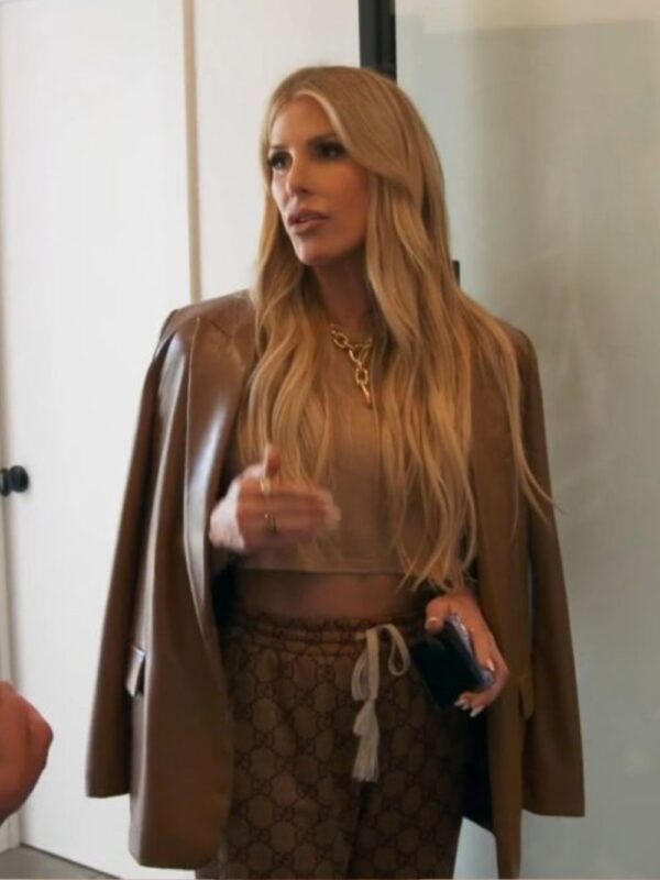Million Dollar Listing LA S14 Tracy Tutor Brown Jacket