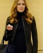Mireille Enos The Catch Season 01 Peplum Jacket