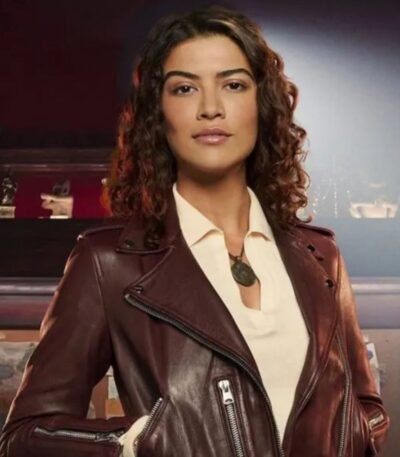 National Treasure Edge Of History 2023 Lisette Olivera Brown Jacket