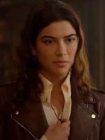 National Treasure Edge Of History 2023 Lisette Olivera Brown Jacket