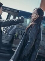 Oh Yeon-Seo Cafe Minamdang Trench Coat