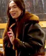 Real Girlfriends in Paris Margaux Lignel Leather Jacket