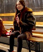 Real Girlfriends in Paris Margaux Lignel Leather Jacket