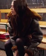 Real Girlfriends in Paris Margaux Lignel Leather Jacket