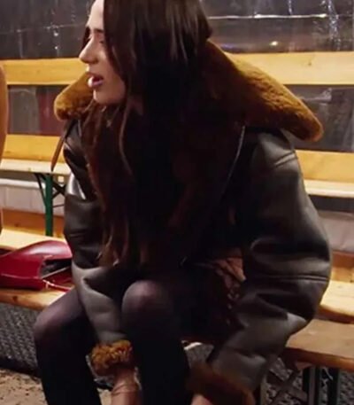 Real Girlfriends in Paris Margaux Lignel Leather Jacket