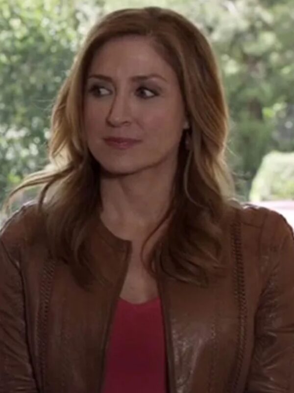 Rizzoli and Isles Maura Isles Brown Leather Jacket