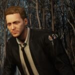 Sam Twin Mirror Black Leather Jacket