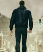 Sam Twin Mirror Black Leather Jacket