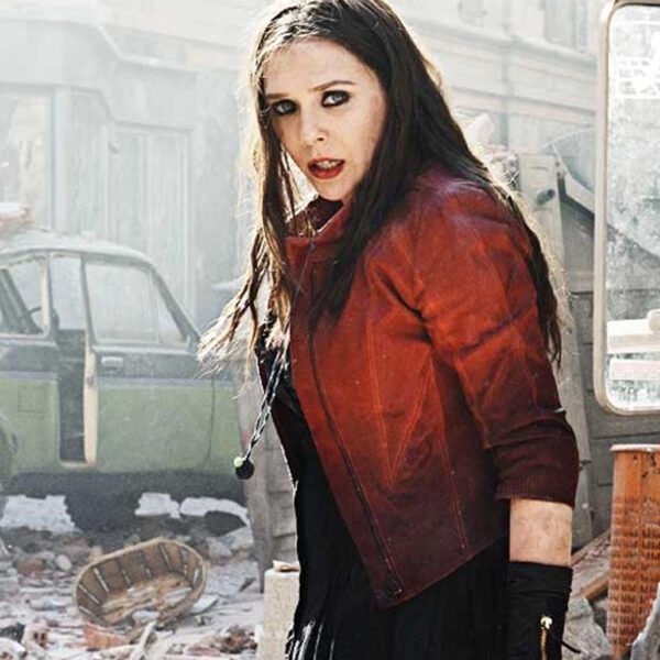 Scarlet Witch Avengers Age Of Ultron Red Jacket