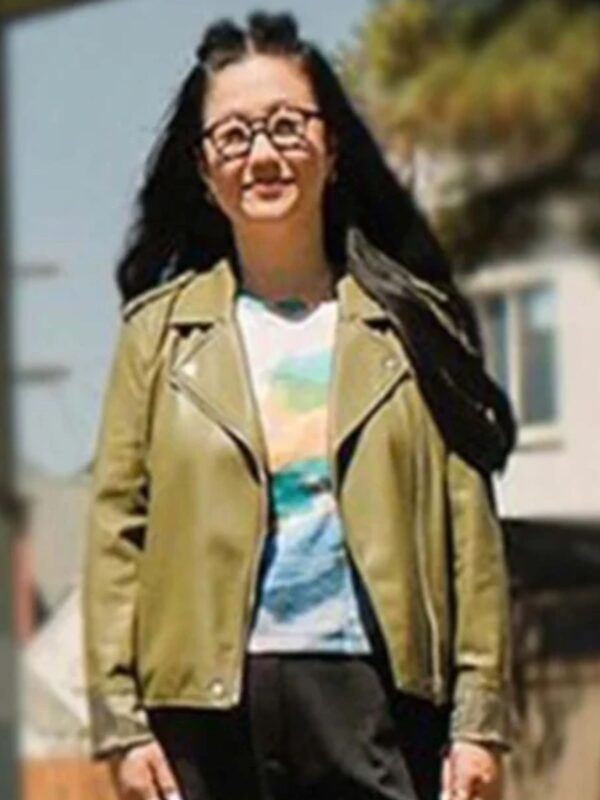 Shortcomings 2023 Sherry Cola Green Jacket