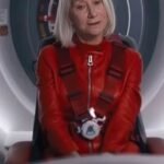 Solos S01 Peg Red Leather Jacket