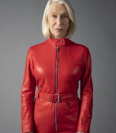 Solos S01 Peg Red Leather Jacket