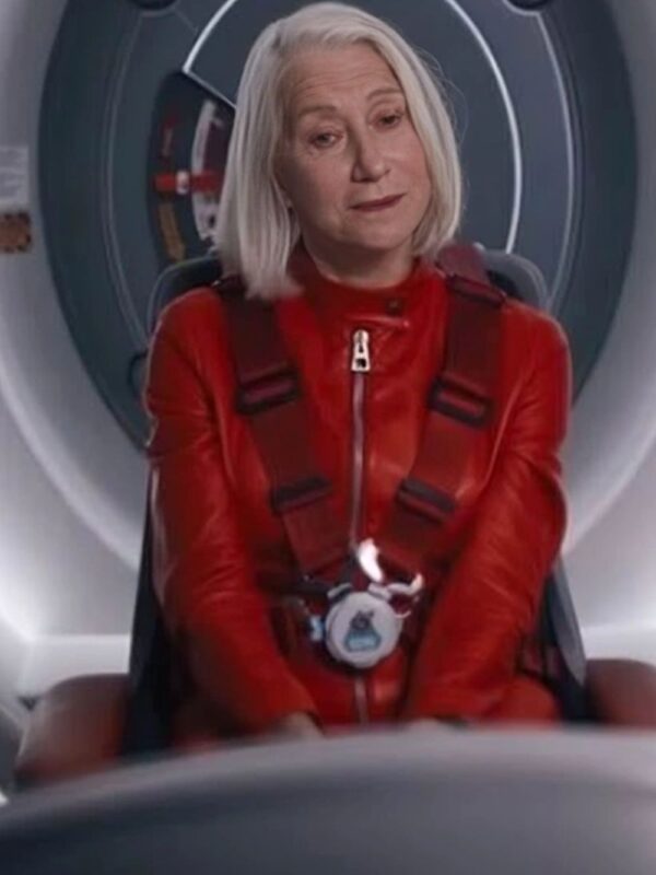 Solos S01 Peg Red Leather Jacket