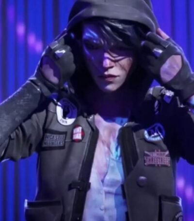 Sonnie Brown Leather Jacket Love Death and Robots